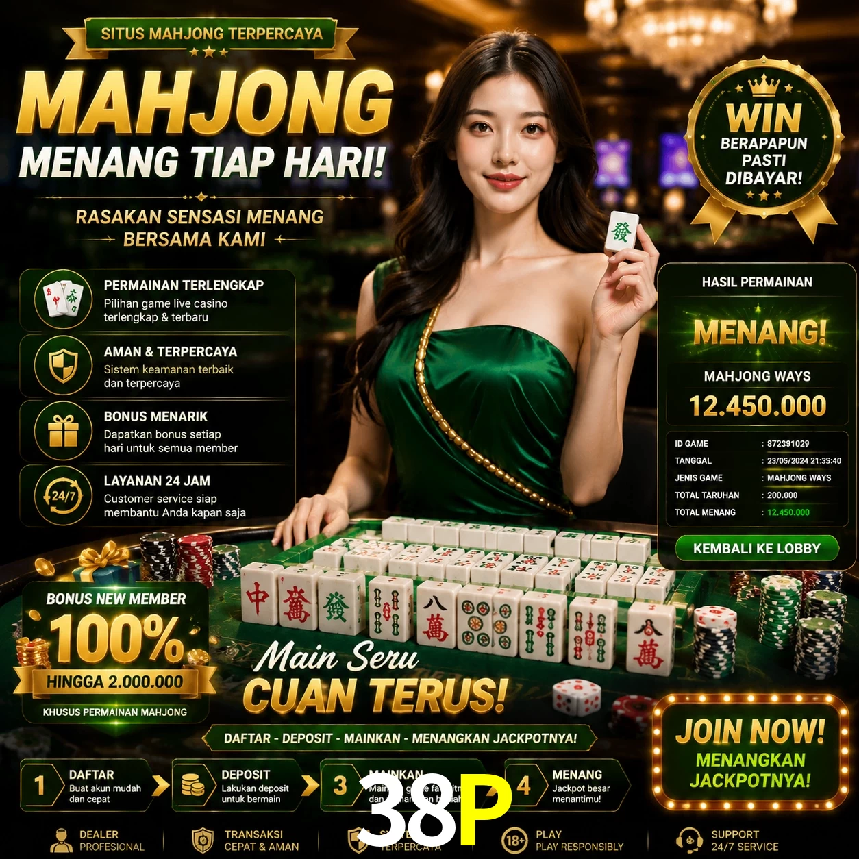 Cashback VIP 38P - reembolso semanal